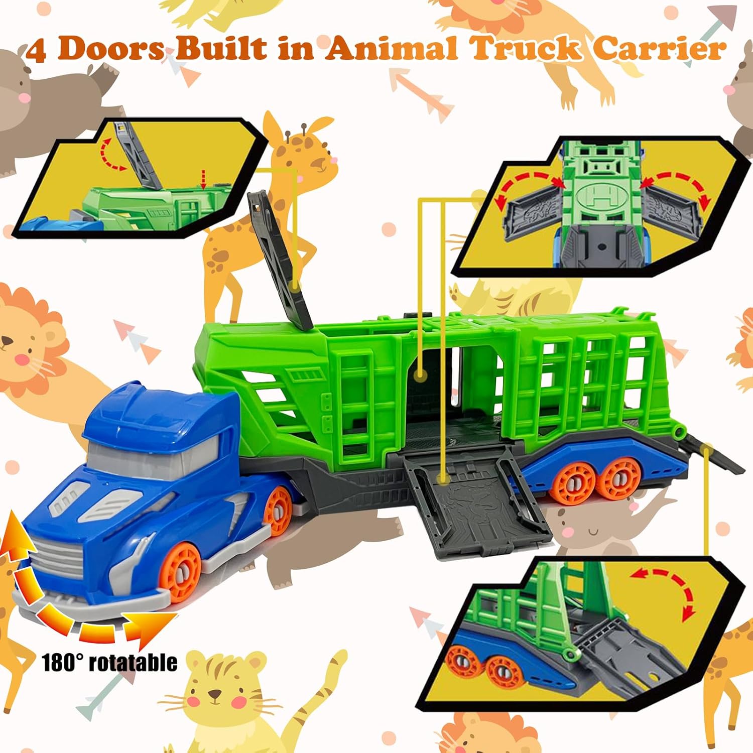 Dinosaur Animal Transport Vehi - Dinosaur Figurine Set review and price