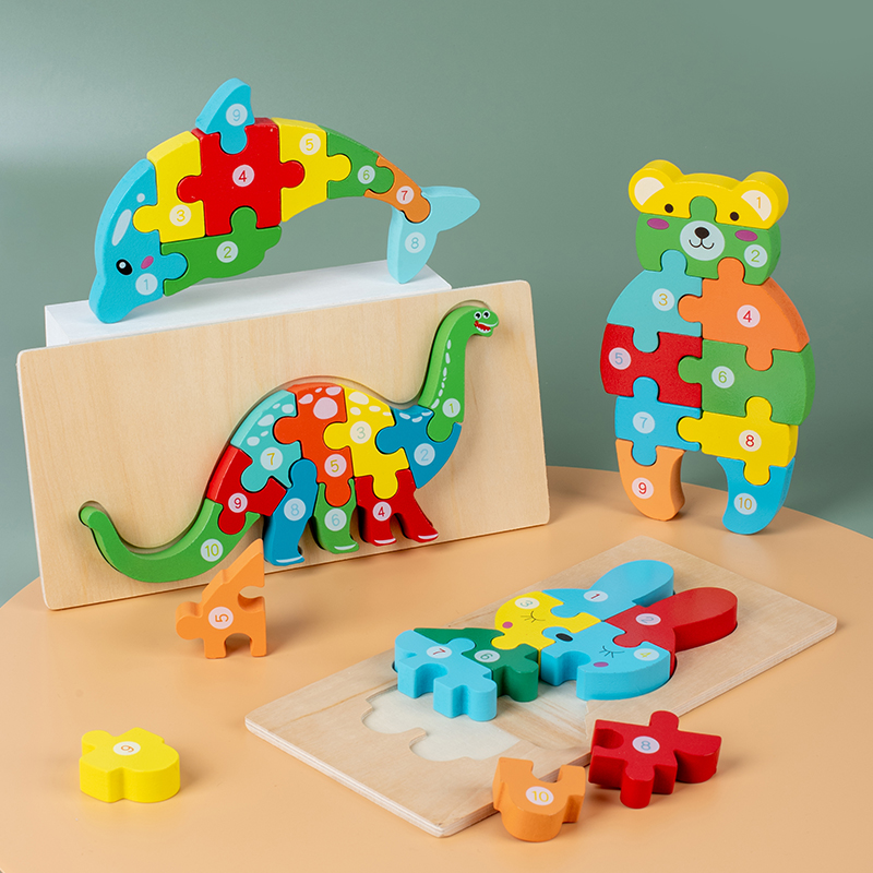 Montessori Wooden Toddler Puzz - Kids Toys Store review and price