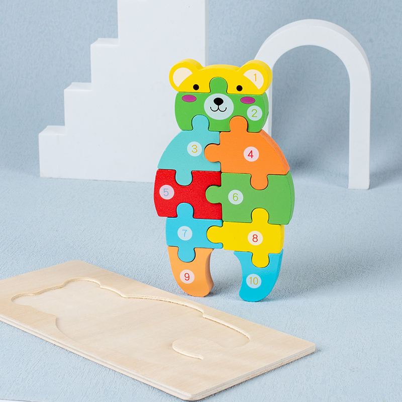 Montessori Wooden Toddler Puzz - Kids Toys Store review and price