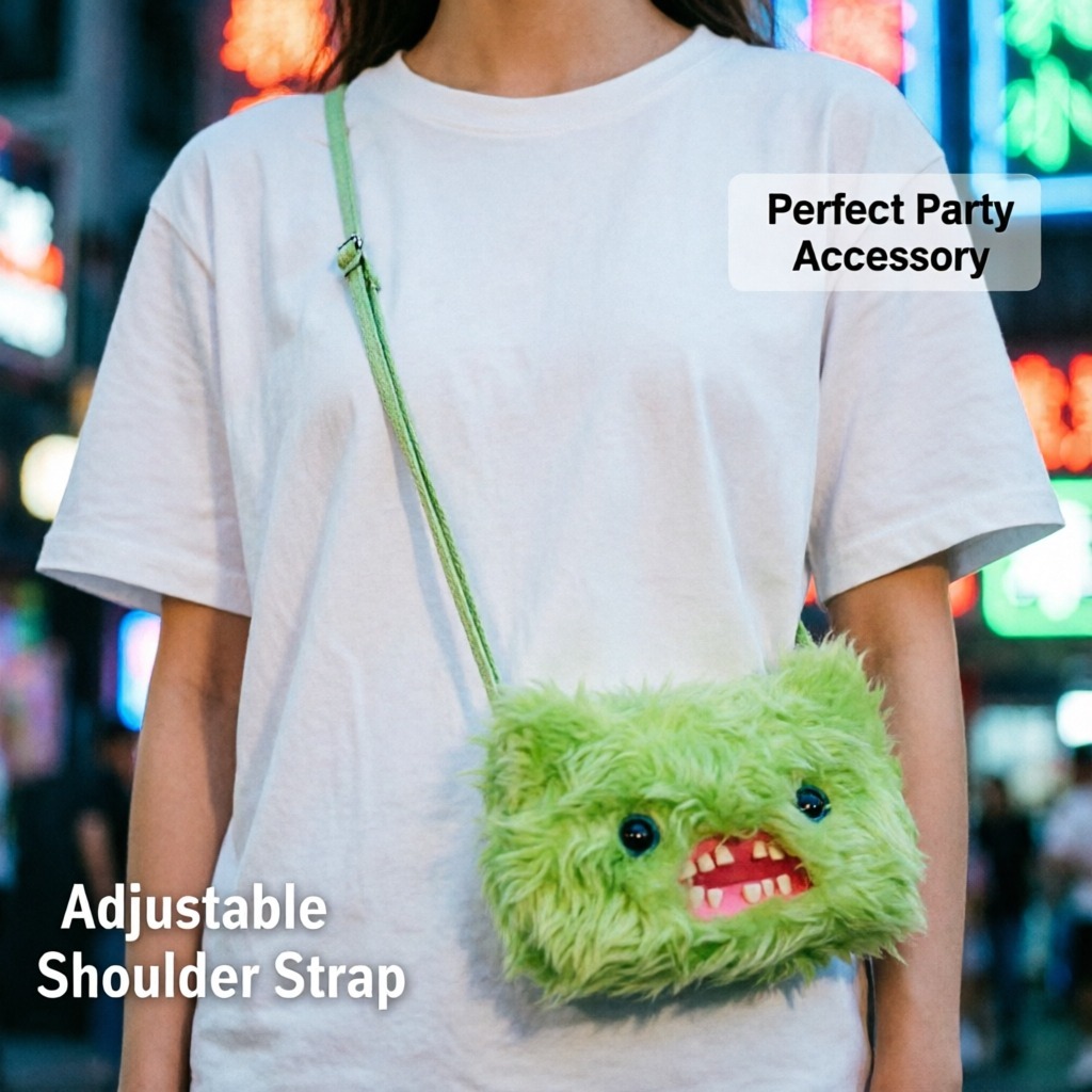 Cute Monster Plush Crossbody B - Kids Toys Hong Kong review and price