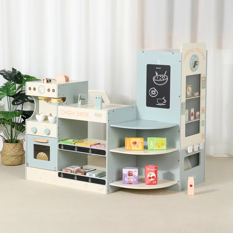 Kids Wooden Grocery Store Play - Kids Toys Store review and price