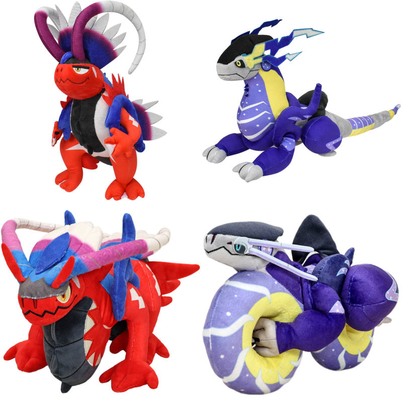 Pokemon Koraidon Miraidon Plus - Dinosaur Figurine Set review and price