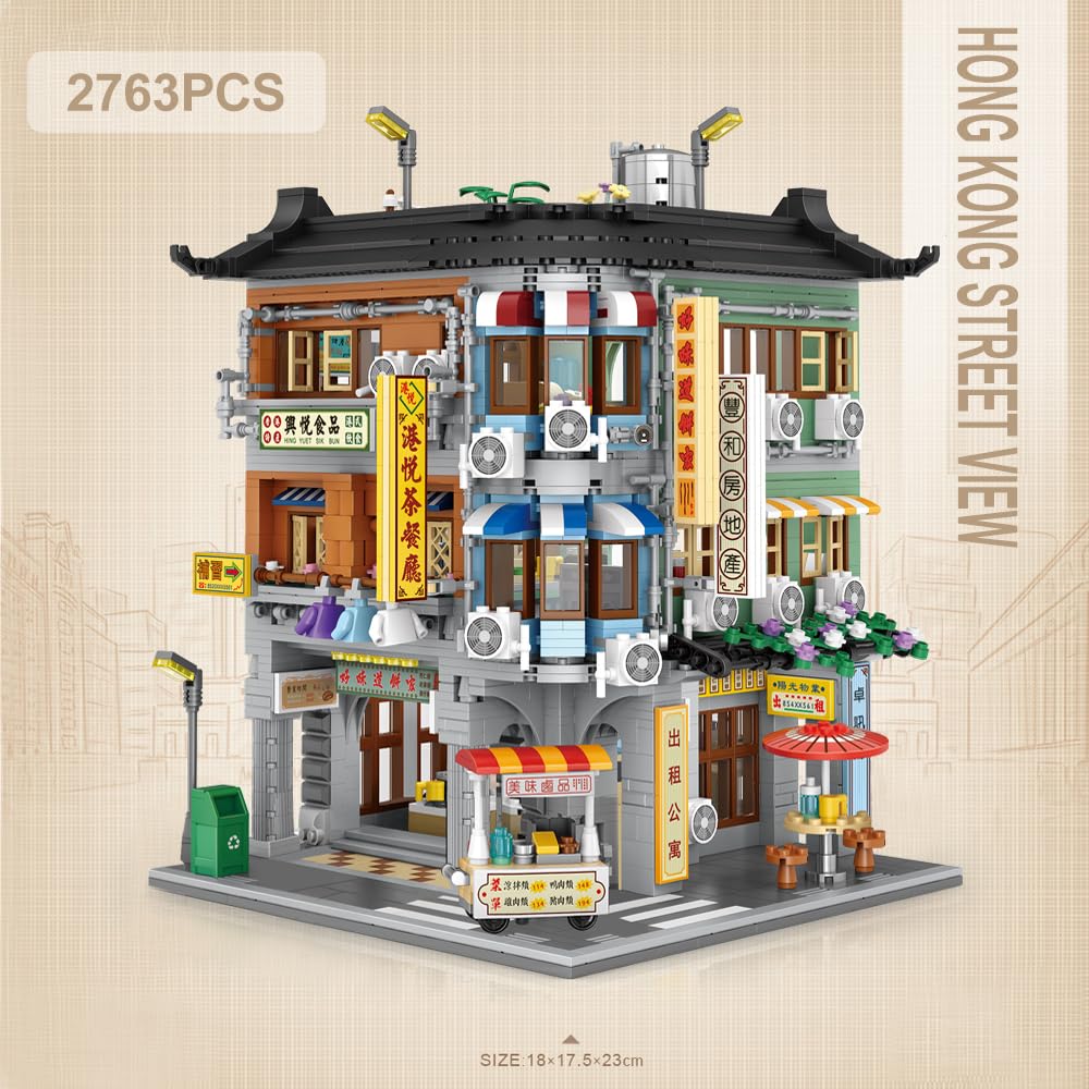 2763Pcs Commercial Corner Buil - Kids Toys Hong Kong review and price