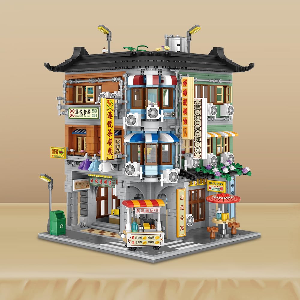 2763Pcs Commercial Corner Buil - Kids Toys Hong Kong review and price
