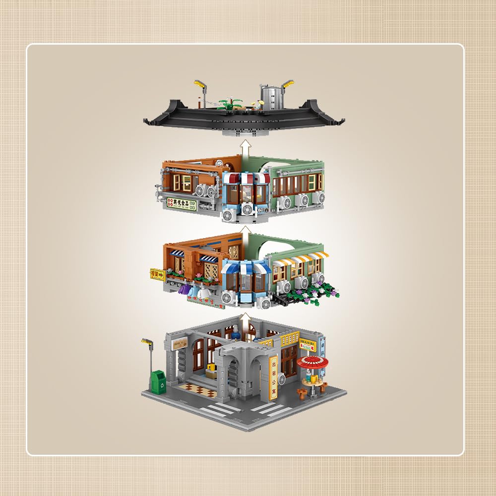 2763Pcs Commercial Corner Buil - Kids Toys Hong Kong review and price