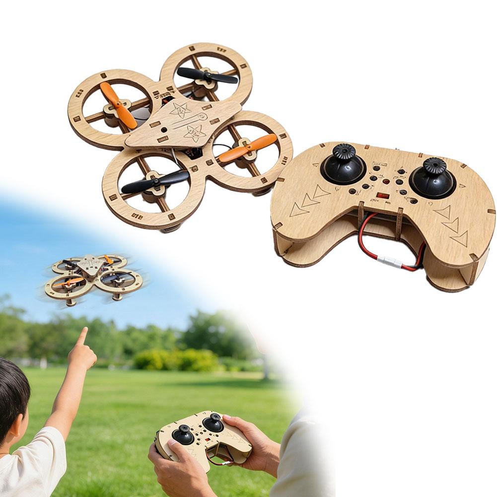 DIY Wooden RC Drone Quadcopter - Science Experiment Kit review and price
