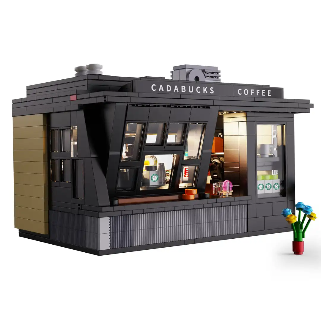 City 768Pcs Coffee Shop House  - Kids Toys Store review and price