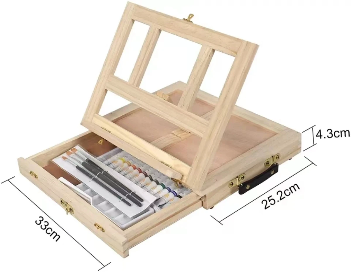 Portable Wooden Table Easel fo - Kids Art Easel review and price