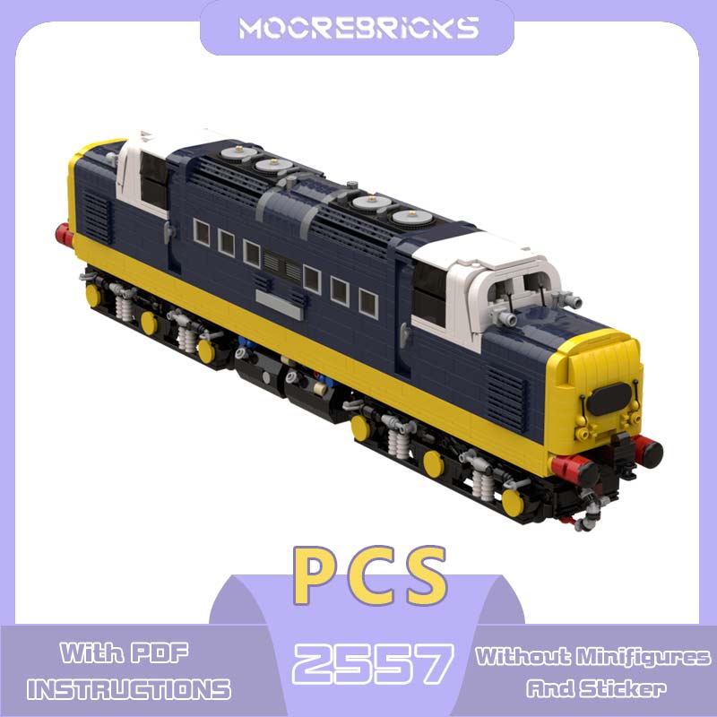 MOC Popular Rail Class 55 Loco - Popular Kids Xmas Toys review and price