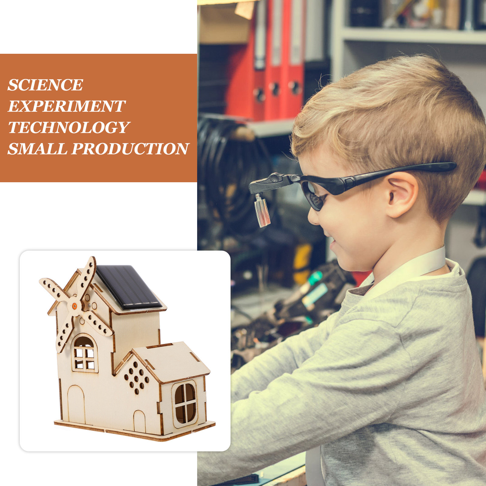 1Set Solar Windmill Assembly S - Science Experiment Kit review and price