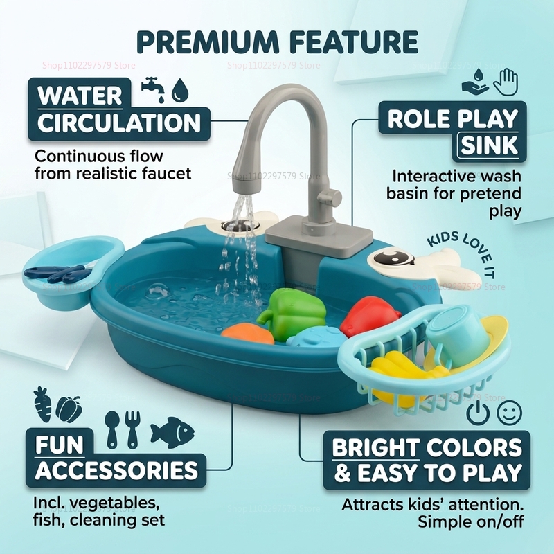 Toddler Interactive Water Play - Kids Toys Store review and price