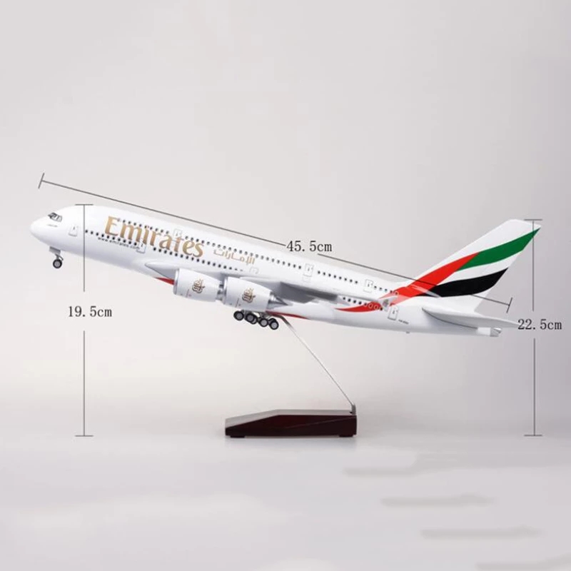 1/160 Scale Airbus A380 UAE/Em - Kids Toys Uae review and price
